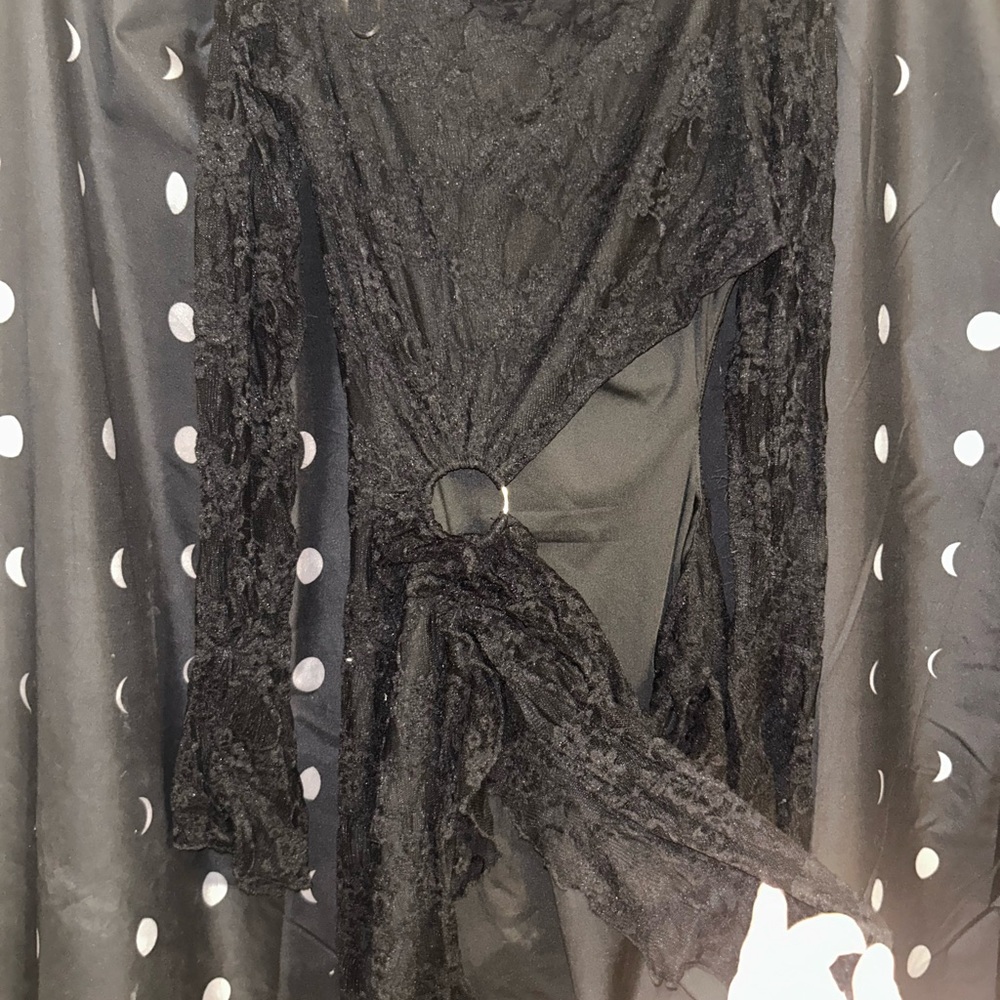 Fashion Nova Black Lace Dress